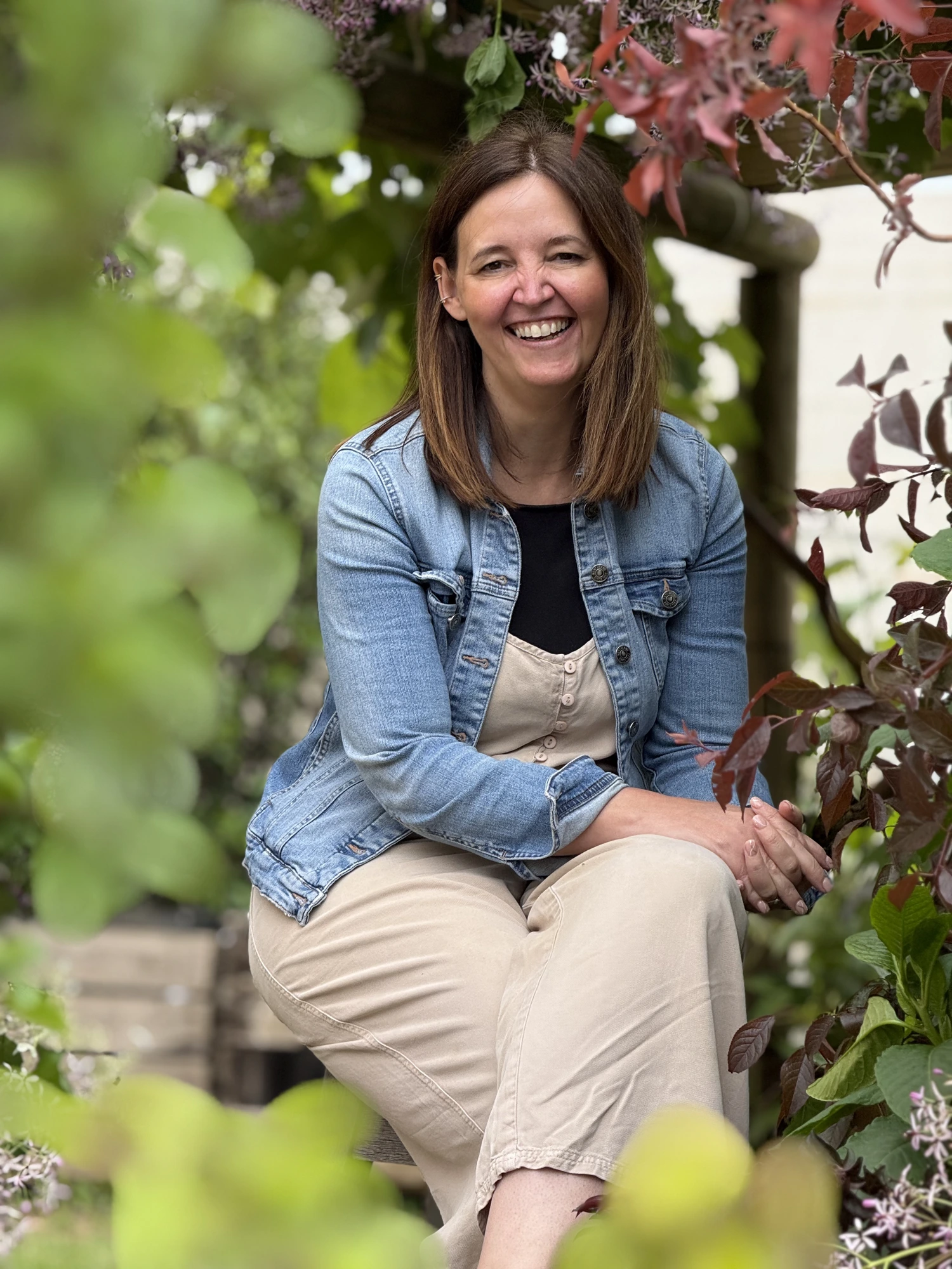 Carol Peacock, co-founder of the British School of Sustainable Floristry and owner of Peacock & Wild