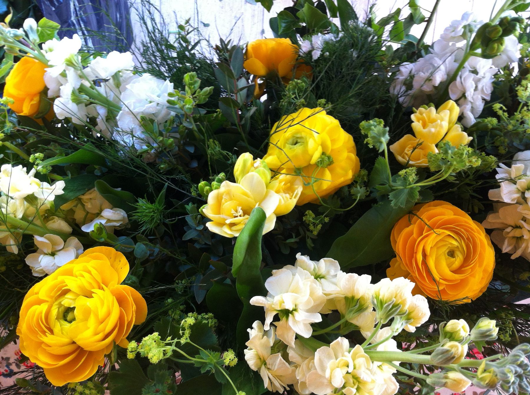 Sustainable Funeral Floristry — an online sustainable floristry course (Developing florist, Sign up to the waitlist) for Growers & florists building a funeral offering
